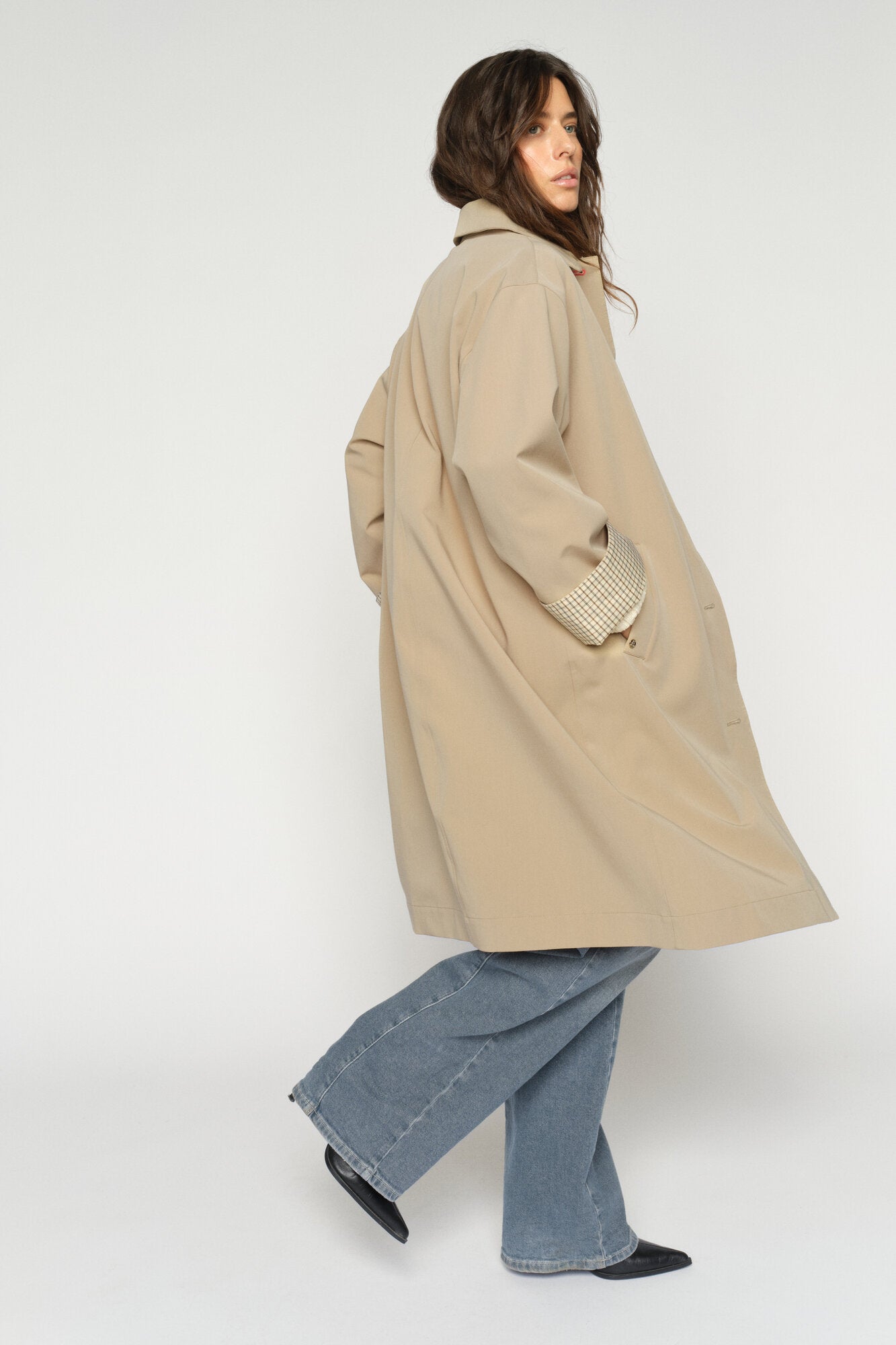 Riko Bora trenchcoat – Twill